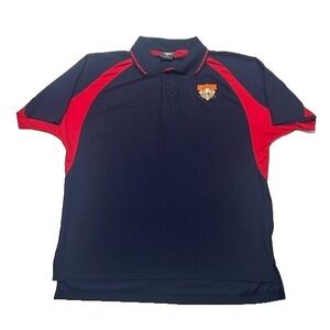 Cooperstown‎ Dreams Park Polo Shirt Men's Blue Short Sleeve Pullover - Size L